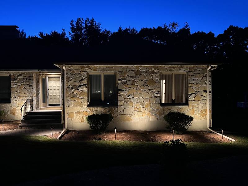Landscape & Architectural Lighting project in Canton