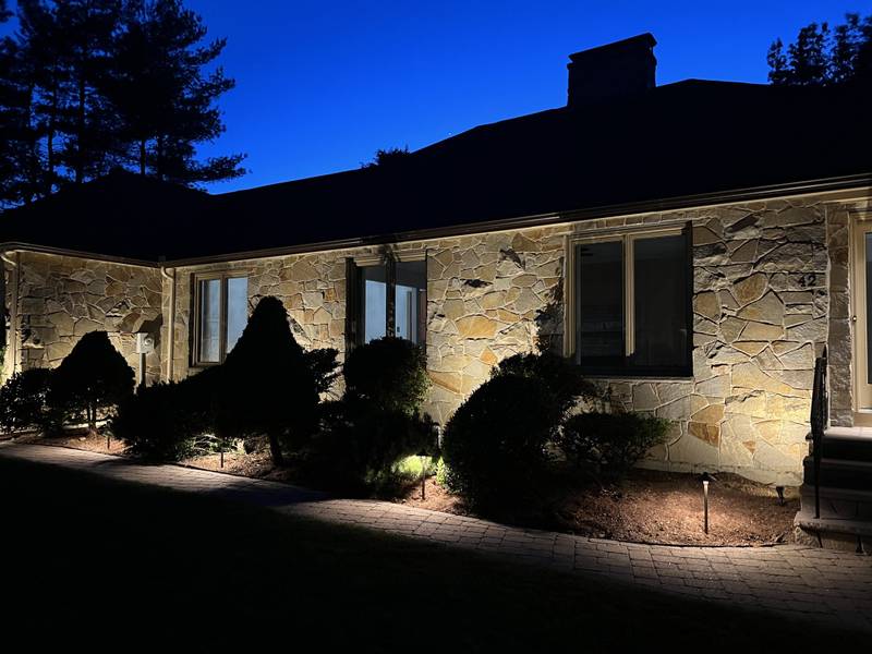 Landscape & Architectural Lighting project in Canton