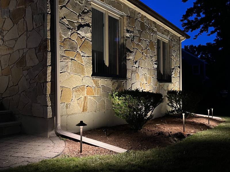 Landscape & Architectural Lighting project in Canton
