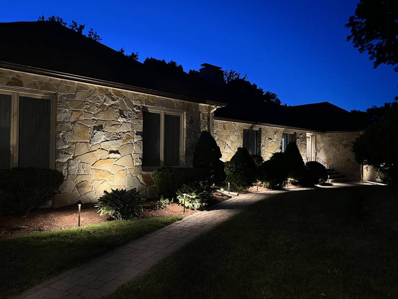 Landscape & Architectural Lighting project in Canton