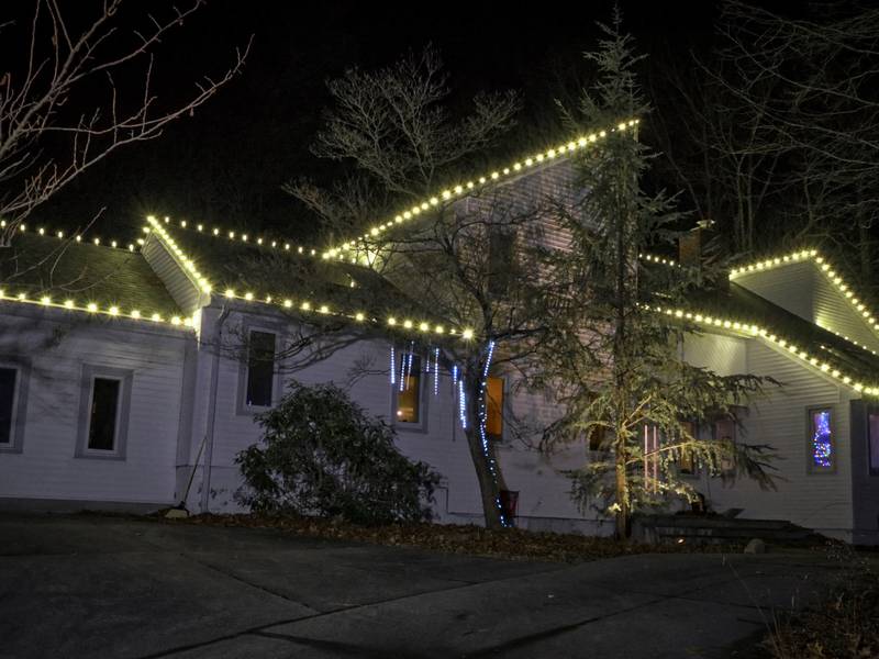 Holiday Light Installation project in Milton