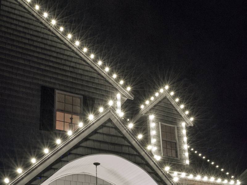 Holiday Light Installation project in Canton