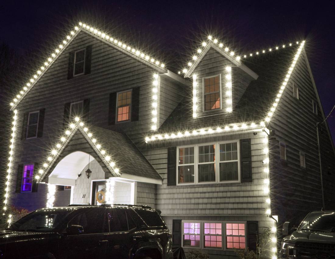 Work in Milton — outdoor lighting project