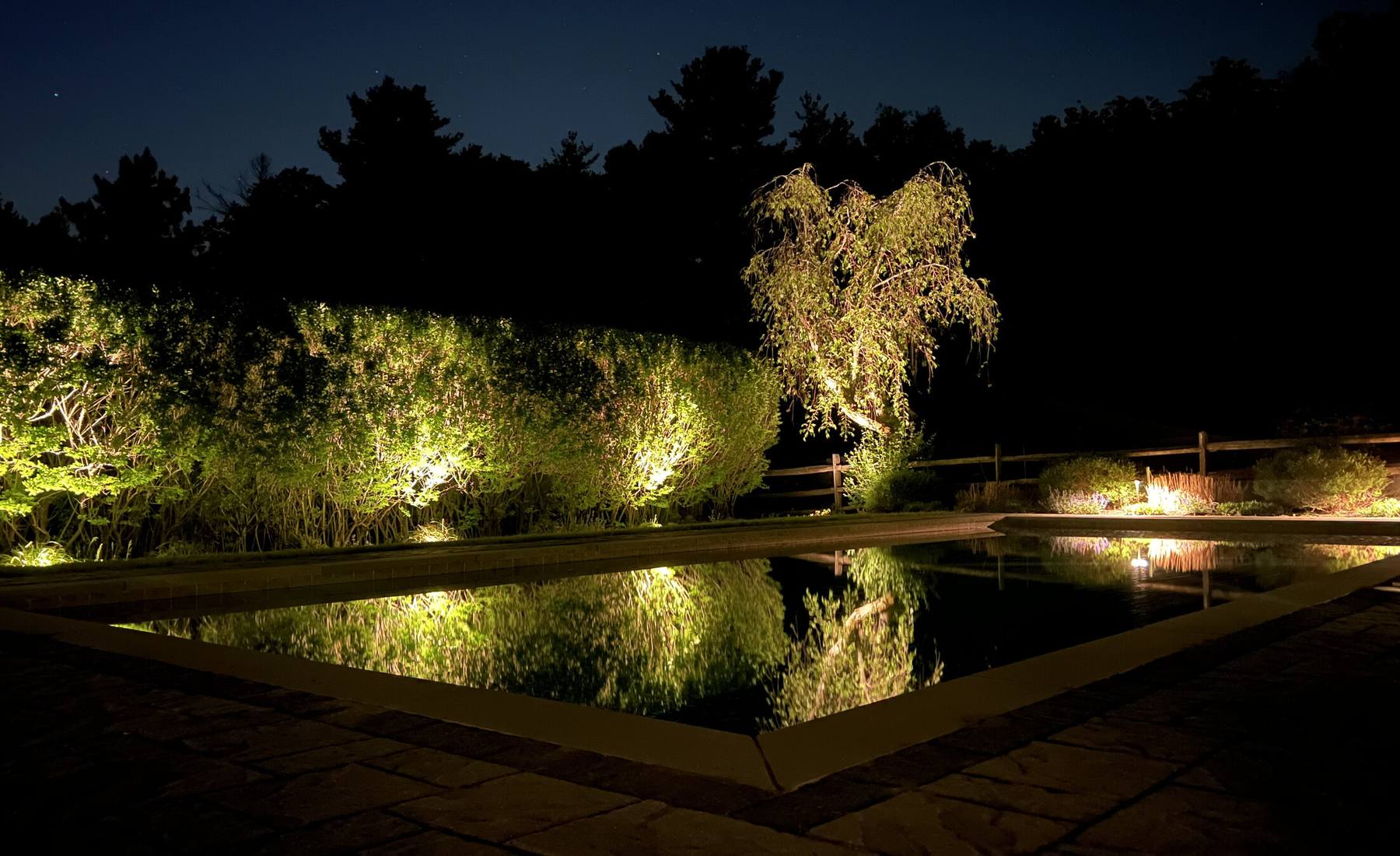 Seasons Shining outdoor lighting project