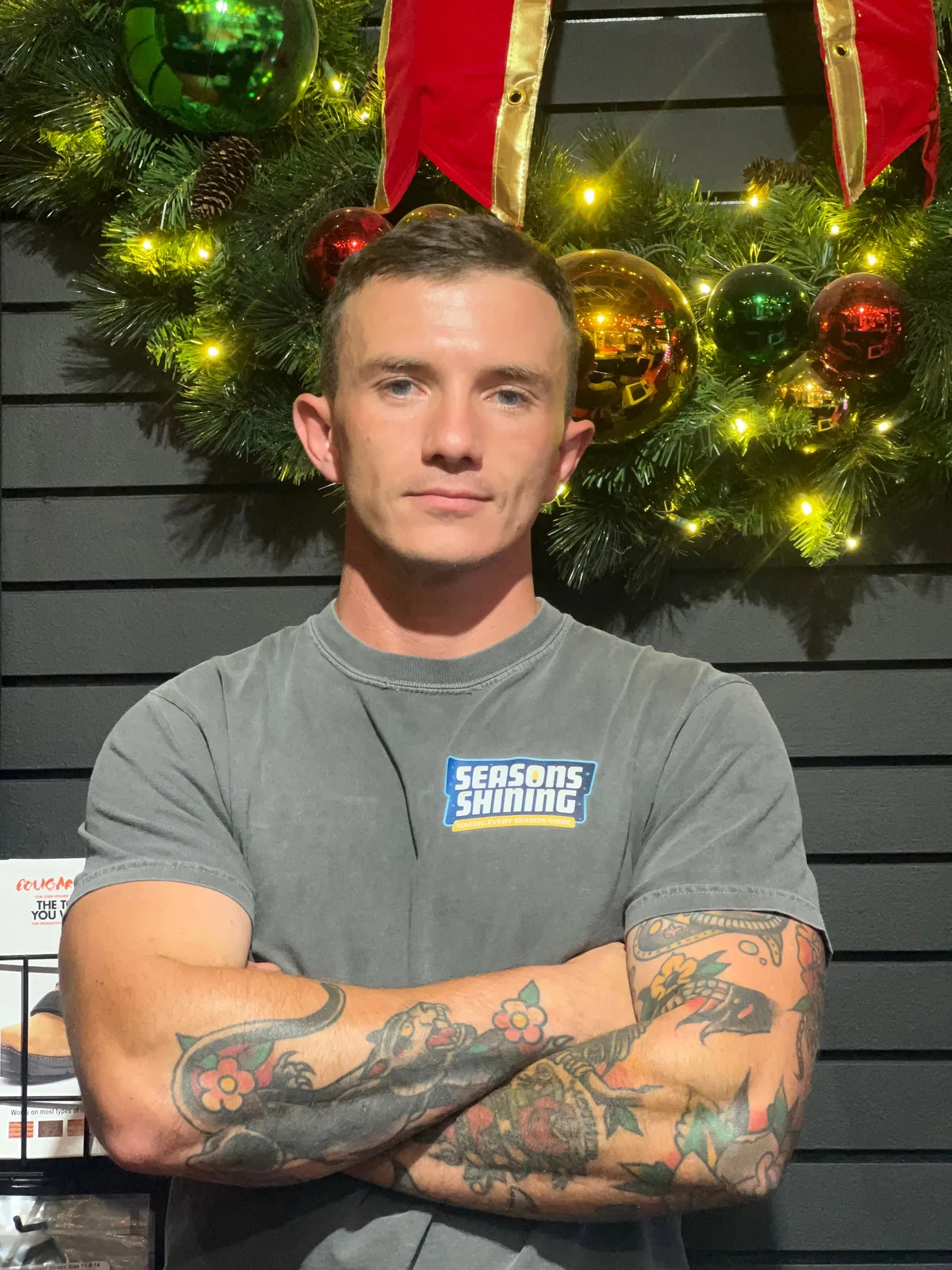 Shane Scipione, owner of Seasons Shining