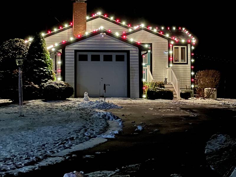 Holiday Light Installation project in Sharon